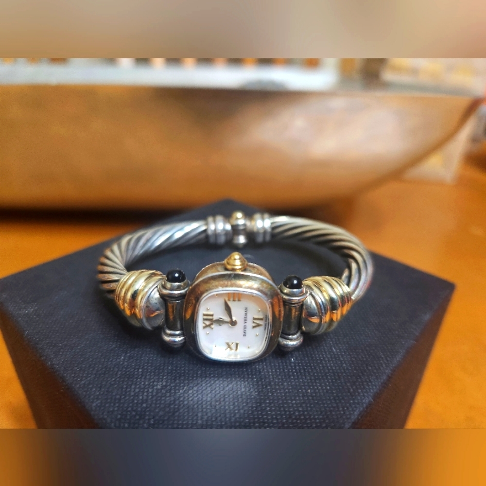 David Yurman cable watch **vintage** *rare**